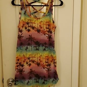 *3for$15* OP Paradise Palm Tree Tank Top